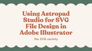 Using Astropad Studio for SVG File Design in Adobe Illustrator [upl. by Ahsitauq]