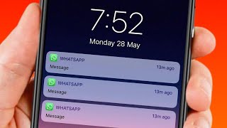 WhatsApp Notification Not Showing on Home Screen iPhone iOS 16 [upl. by Sclater251]