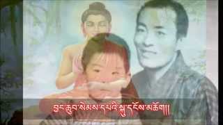 Druk Gi Jangchu Sem a tribute song by Kinley Tshering Toeb to the 4th King of Bhutan [upl. by Haukom]