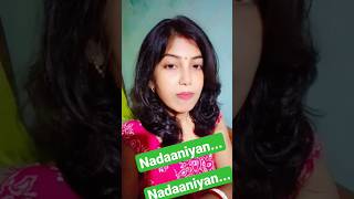 Nadaniyaan 🥰 nadaniyaan song lyrics  Akshath [upl. by Semajwerdna]