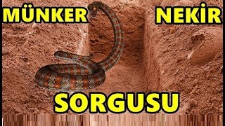 MÜNKER VE NEKİR SORGULAMASI  KABİR AZABI  kısa kıssa [upl. by Lang]