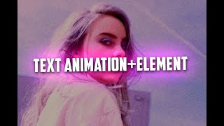 TEXT ANIMATION  ALIGHT MOTION [upl. by Channing]