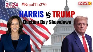 US Elections 2024  Election Day Showdown Kamala Harris vs Donald Trump  NewsX [upl. by Enylorac]