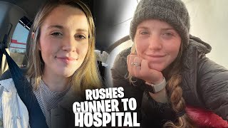 JoyAnna Duggars Terrifying Moment Rushing Baby Gunner to the Hospital [upl. by Atalayah887]