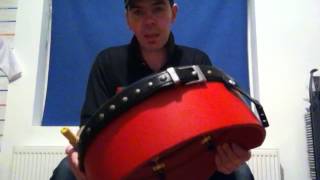 McNeela Signature Bodhrán Review by Jim Woods [upl. by Nadda]