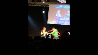 Felicia and Osric hula hooping – JIB 2015 – Saturday [upl. by Laen]