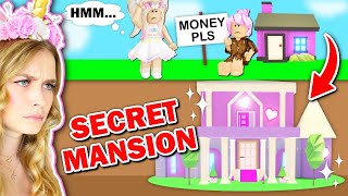 She PRETENDED To Be POOR But Secretly Had An UNDERGROUND MANSION In Bloxburg Roblox [upl. by Ynnij]