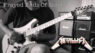 Metallica  And Justice For All Solo Medley Guitar Cover [upl. by Sined]