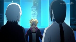 Boruto encuentra a Orochimaru y se descubre que Mitsuki es uno de sus experimento  Sub Español HD [upl. by Eiveneg152]