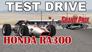 Honda RA300  Test Drive  Grand Prix Legends [upl. by Lehman]