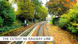 🇳🇱 HDR The cutest NS railway line during autumn Utrecht  Baarn SLT 11112023 [upl. by Aikin]