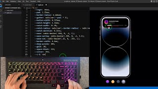 ASMR Programming  Coding IOS IPhone Dynamic Music  No Talking [upl. by Dare]