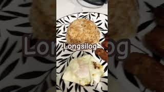 Longsilog yummyfood longsilog filipinofood viralvideo [upl. by Huckaby616]