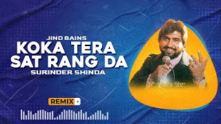 Jind Bains Remix Koka Tera Sat Rang Da  Surinder Shinda  New Punjabi Song  Latest Punjabi Songs [upl. by Ahsaelat]