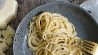 🔴 Real SPAGHETTI CACIO E PEPE [upl. by Ingalls]