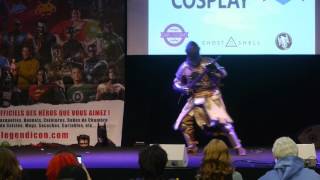 Paris Manga 23  Cosplay Samedi  01  Chris Vernel  For Honor  Warden [upl. by Laroy757]