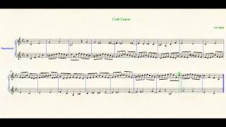 Crab Canon Backwards J S Bach  The Musical Offering BWV 1079 [upl. by Gloria602]