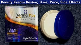 Derma Plus Beauty Cream Review Benefits Uses Price Side Effects  for face whitening pimples [upl. by Nuarb483]