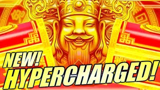 HYPERCHARGED THIS NEW SLOT CAN PAY BIG 🤑 Slot Machine LIGHT amp WONDER [upl. by Northrop701]