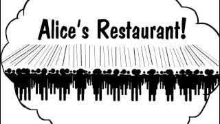 Alices Restaurant Massacre Illustrated [upl. by Bertasi77]