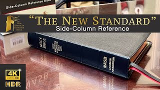 First Look Lockman Prime NASB 1995 SideColumn Reference Black Goatskin [upl. by Letch]