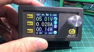 Mini adjustable DC power supplymeter first look DP50V5A [upl. by Sivaj669]