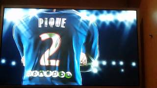 piqué joueur préféré pes 2017 [upl. by Aneen]