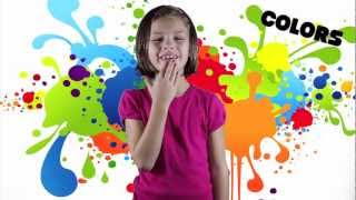 colors SONG  learn your ASL colors [upl. by Vasileior]