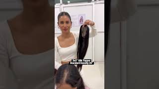 Full Volume Hair Topper For Thin Hair  Full Coverage Hair Topper For Women 1hairstop shorts [upl. by Wheelwright]