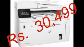 Hp Laserjet Pro Mfp M227fdw All in one Laser Printer Review Complete [upl. by Chloras516]