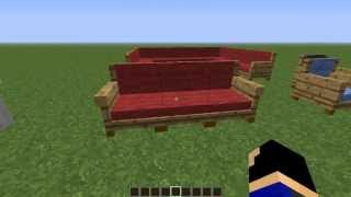 Minecraft Jammy Furniture Mod  152  Mod Review [upl. by Nhguavahs]