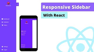 Create a sidebar with submenu using ReactJS [upl. by Nilat]