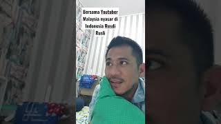 KETEMU RUSDI RUSLI YOUTUBER MALAYSIA NYASAR DI KARAWANG🤣 [upl. by Teraj]