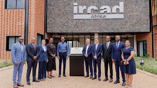 President Kagame inaugurates IRCAD Africa centre that trains surgeons in minimally invasive surgery [upl. by Atikihs]