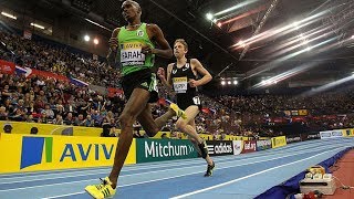 Mo Farah vs Galen Rupp at 5000m UK Indoor 2011 [upl. by Miah]