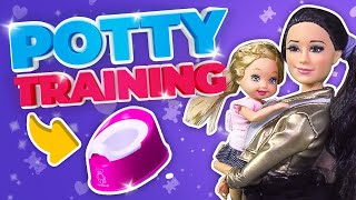 Barbie  Potty Training with the Twins  Ep50 [upl. by Hunt]