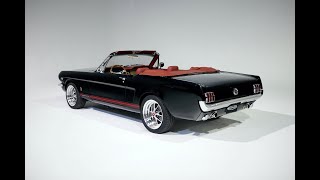 Revology Car Review  1965 Mustang GT Convertible in Porsche Jet Black Metallic [upl. by Morgun]