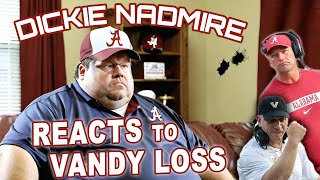 Alabama Fan quotDICKIE NADMIREquot Reacts to Vanderbilt Loss [upl. by Delp]