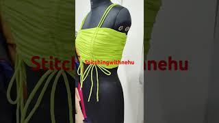 crop top design designeroutfit fashion viralvideo neon pinkfashion [upl. by Elolcin]