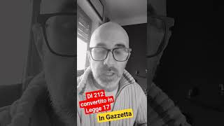 Legge 172024 in Gazzetta – Conversione DL 212 – Superbonus e 75 Barriere Archiettoniche [upl. by Landre]