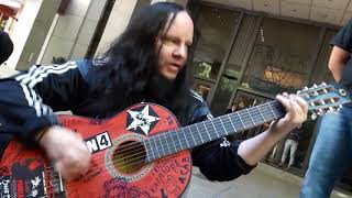 Joey Jordison sic  Slipknot acustico [upl. by Aniz]