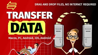 Best Data Transfer Software  Best App Works in Macos Linux PC Android and iOS [upl. by Vittoria]