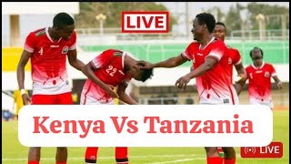 Kenya Vs Tanzania  U20 Africa Cup of Nations AFCON CECAFA Qualifiers 2024 [upl. by Brine66]