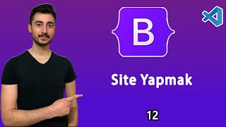 12 Örnek Site Yapmak  BOOTSTRAP Dersleri [upl. by Seena]