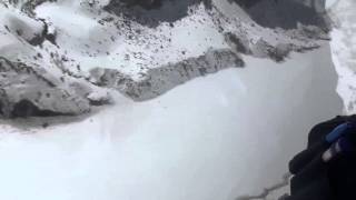 Aerial view of blocked river Phuktal in Zanskar Sub Div Distt Kargil  Operation Phuktal [upl. by Aniaj]