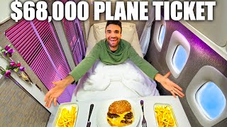 24 HOURS in WORLD’S BEST FIRST CLASS Record Breaking 68000 Ticket [upl. by Novihs]