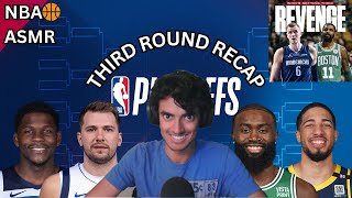 NBA ASMR Playoffs Round 3 Recap [upl. by Soren]