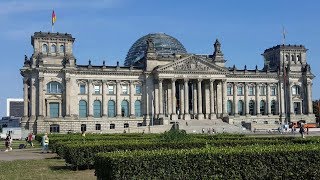 German Parliament Building  Reichstag  Giant Dome [upl. by Yereffej]