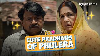 Best of Pradhan Ji And Manju Devi  Panchayat  Neena Gupta Raghubir Yadav  Prime Video India [upl. by Deland]