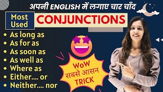 Mastering Conjunctions in English  English Speaking Practice  English with Khushi [upl. by Herm]